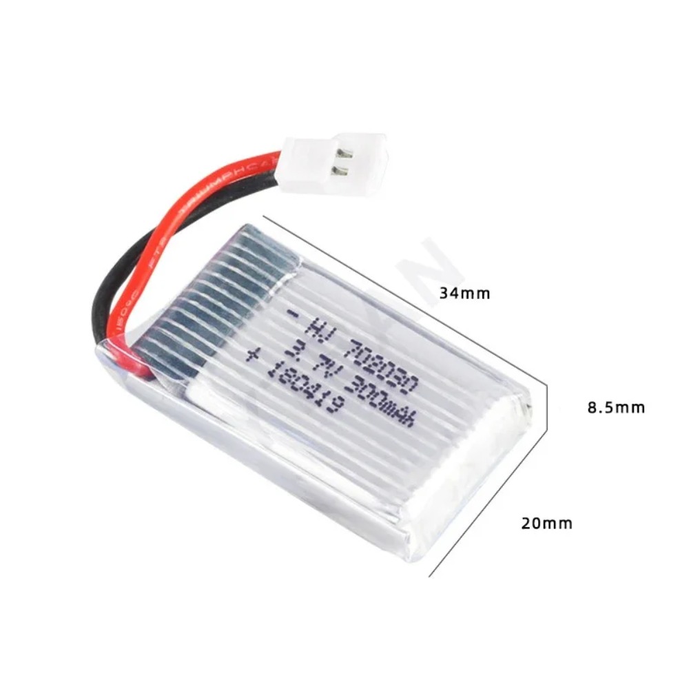 Bateria lipo 3.7v 300mah para  - Eachine Drone E010 avaliação e preço