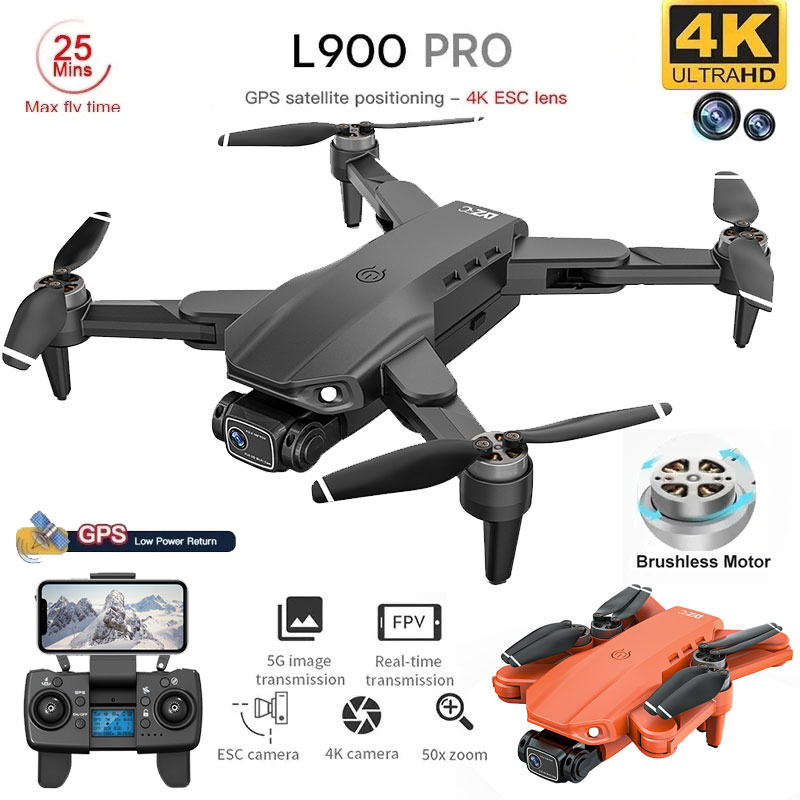 L900 pro gps drone 4k profissi - Drone Kit Professional avaliação e preço